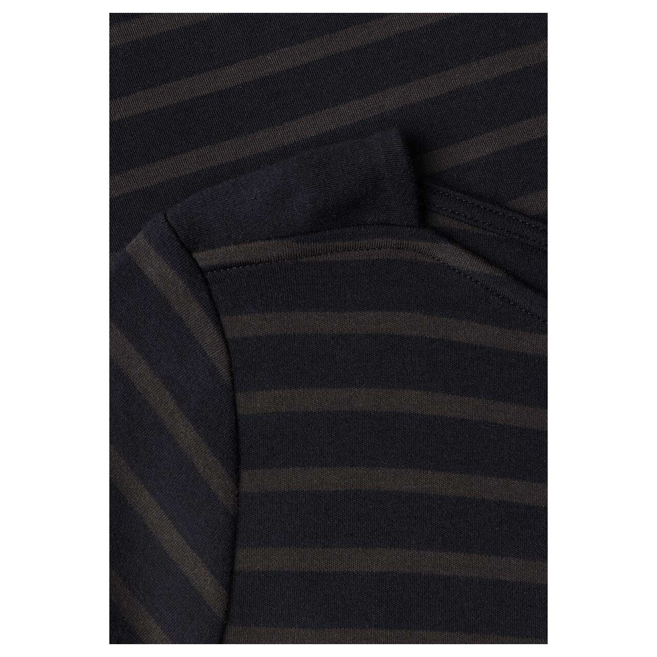 Street One Damen 3/4 Arm Shirt Basic U-Boat indigo night stripes