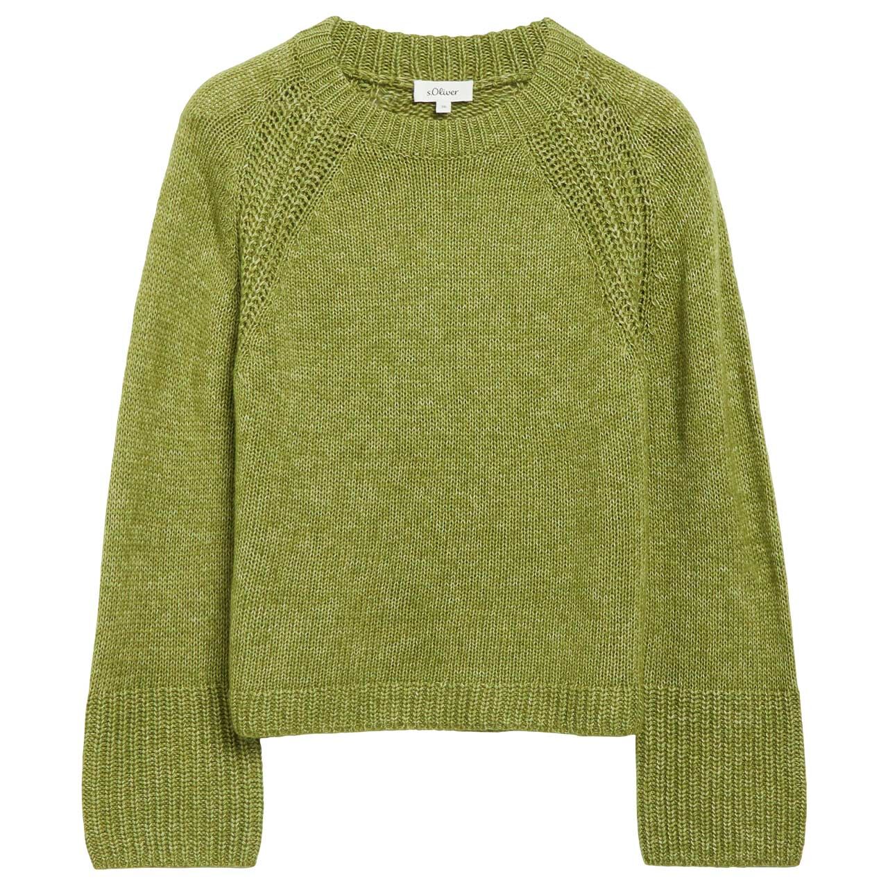 s.Oliver Damen Pullover mossy olive
