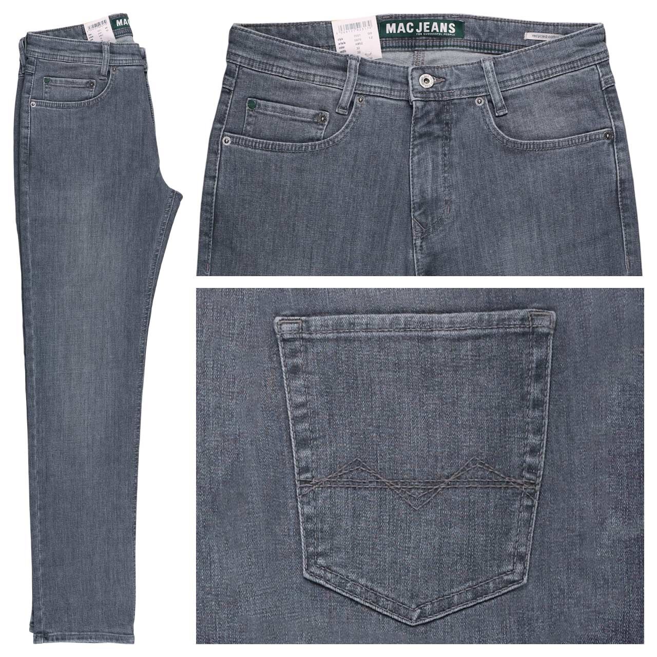 MAC Arne Pipe Jeans deep blue od grey