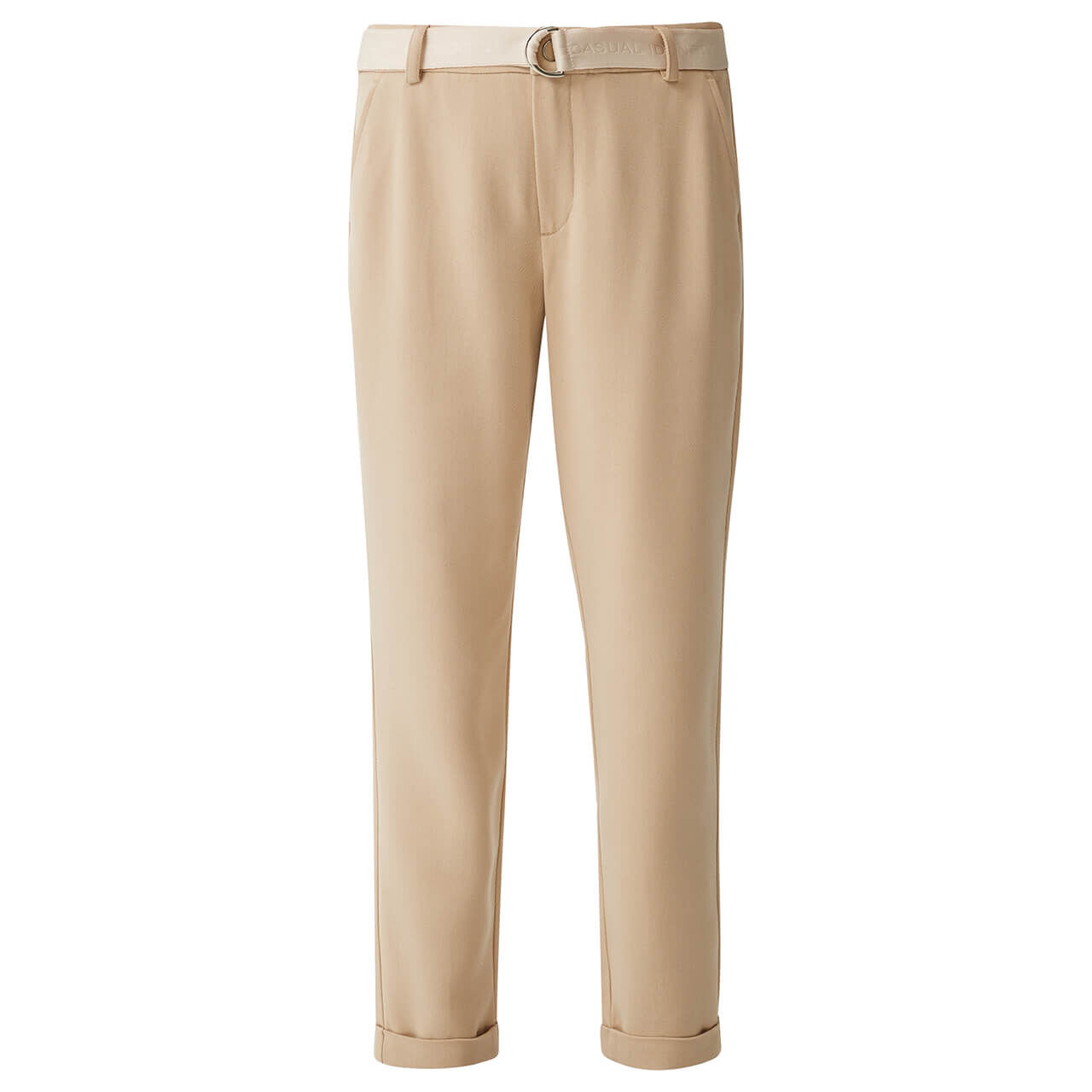 Comma Damen 7/8 Chinohose light brown