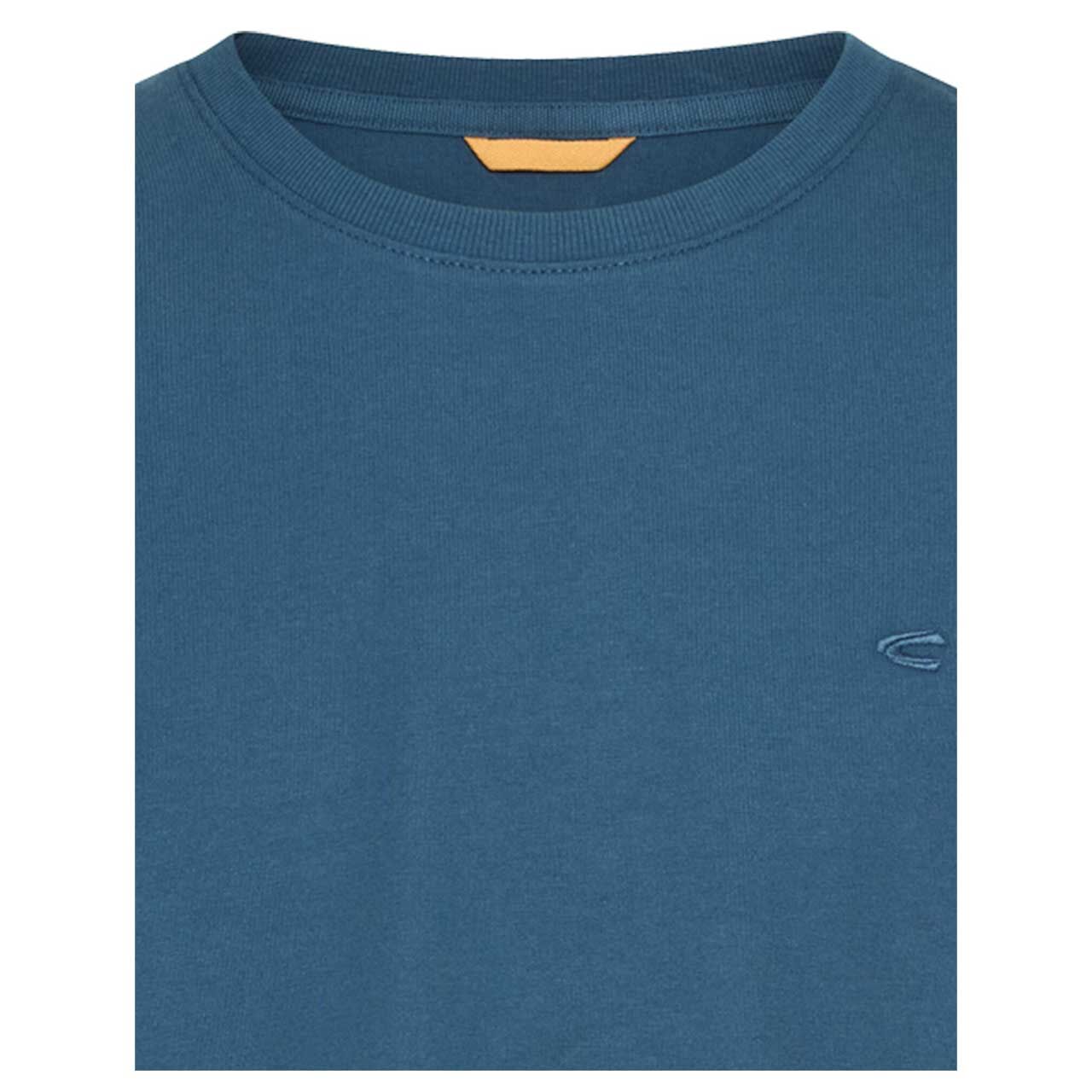 Herren T-Shirt von Camel active in Blau, detaillierte Vorderansicht