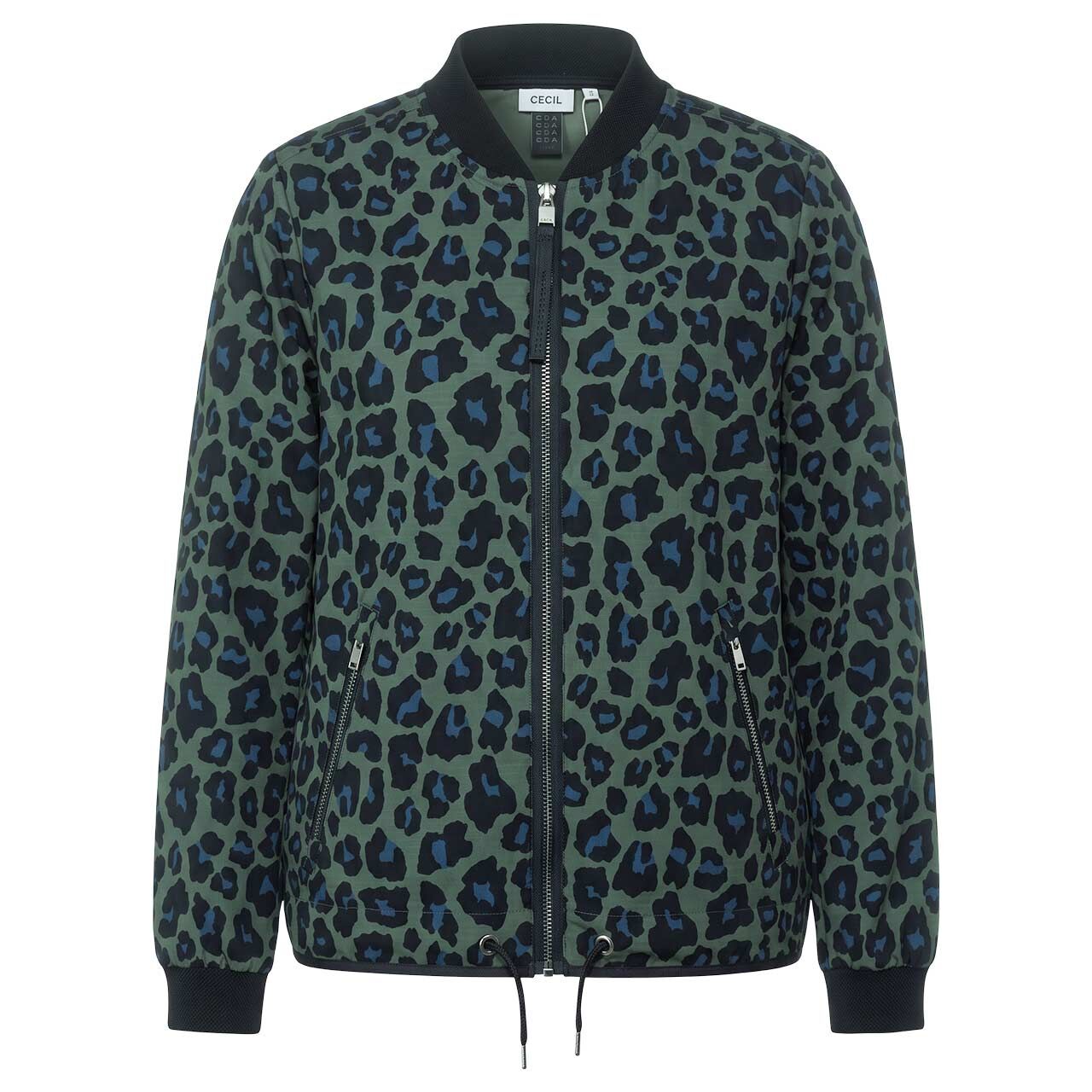 Cecil Damen Jacke Blouson Allover dried olive green