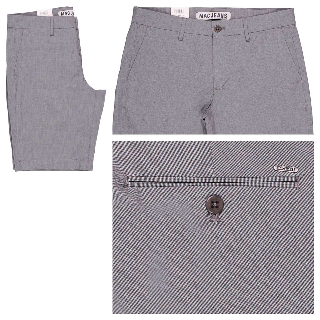 MAC Liam Chino Baumwoll Bermuda silver MAC Liam Chino Baumwoll Bermuda silver
