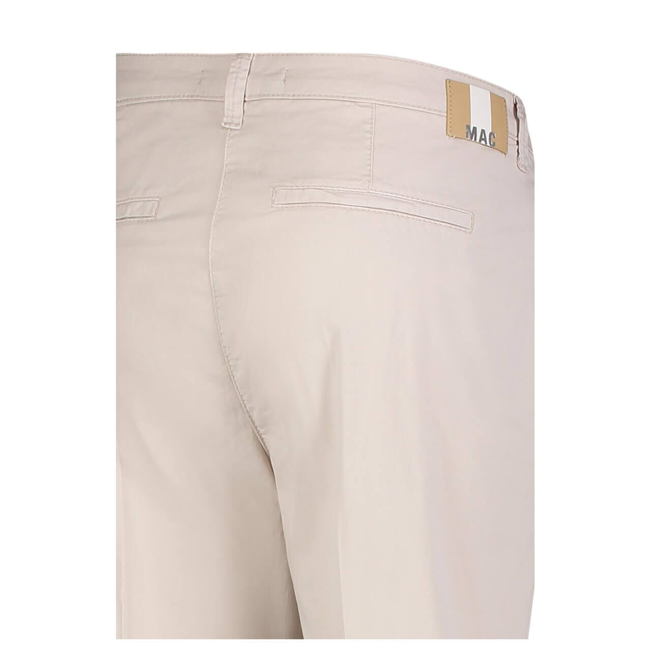 mac-chinoturnup-stoffhose-beige-208R-detail MAC Chino 7/8 Baumwollhose für Damen in Beige, FarbNr.: 208R