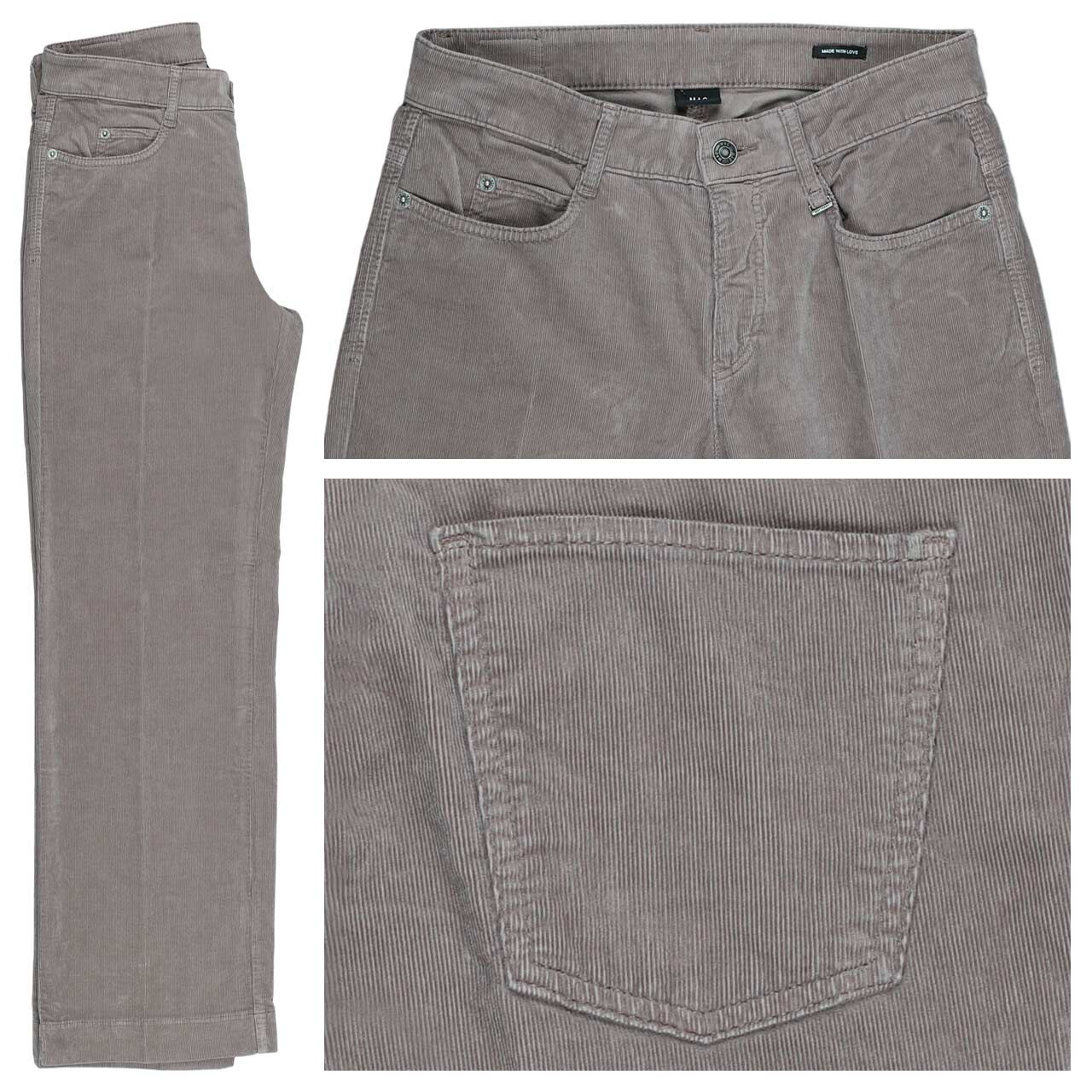 MAC Wide Cordhose dark cappuccino