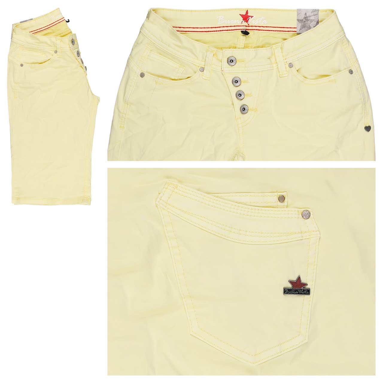 Buena Vista Malibu-Short Stretch Twill Baumwollhose yellow
