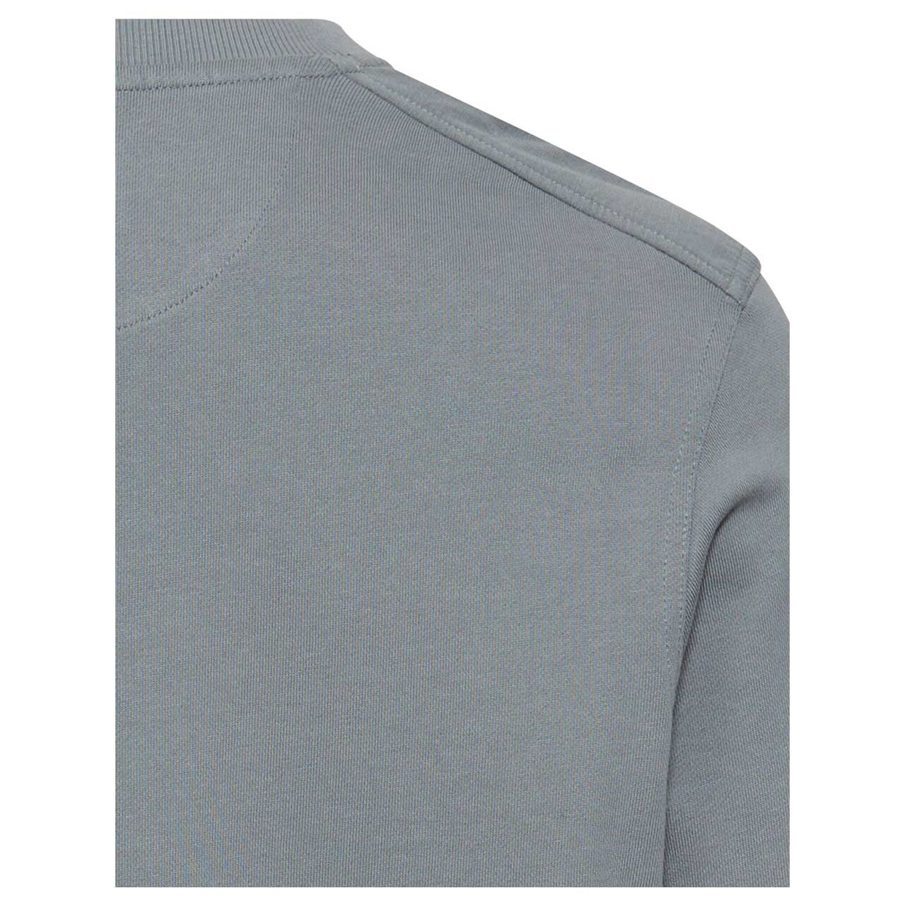 Herren Sweatshirt von Camel active in Blau-Grau, detaillierte Rückansicht