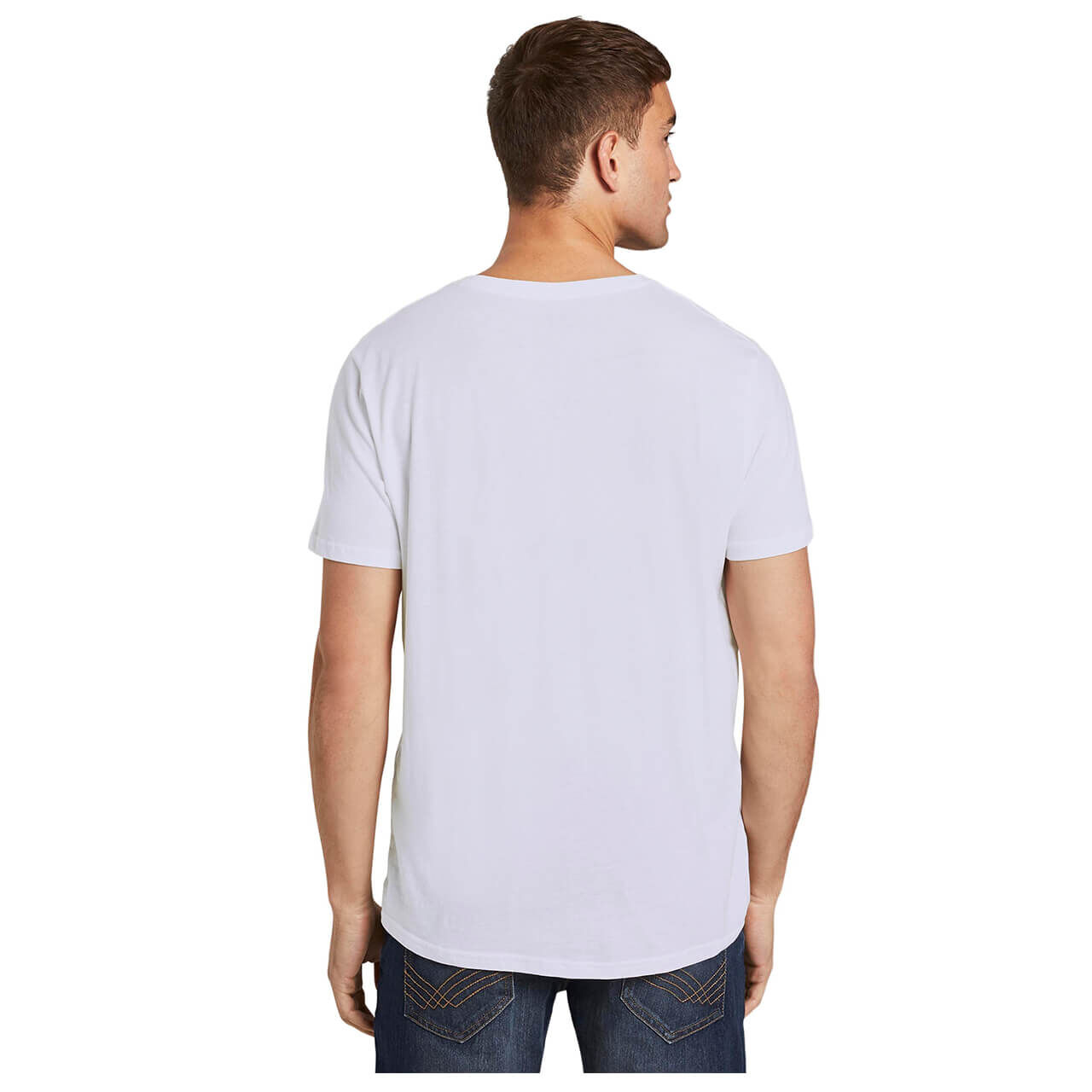 Tom Tailor T-Shirts für Herren in Weiß, FarbNr.: 20000
