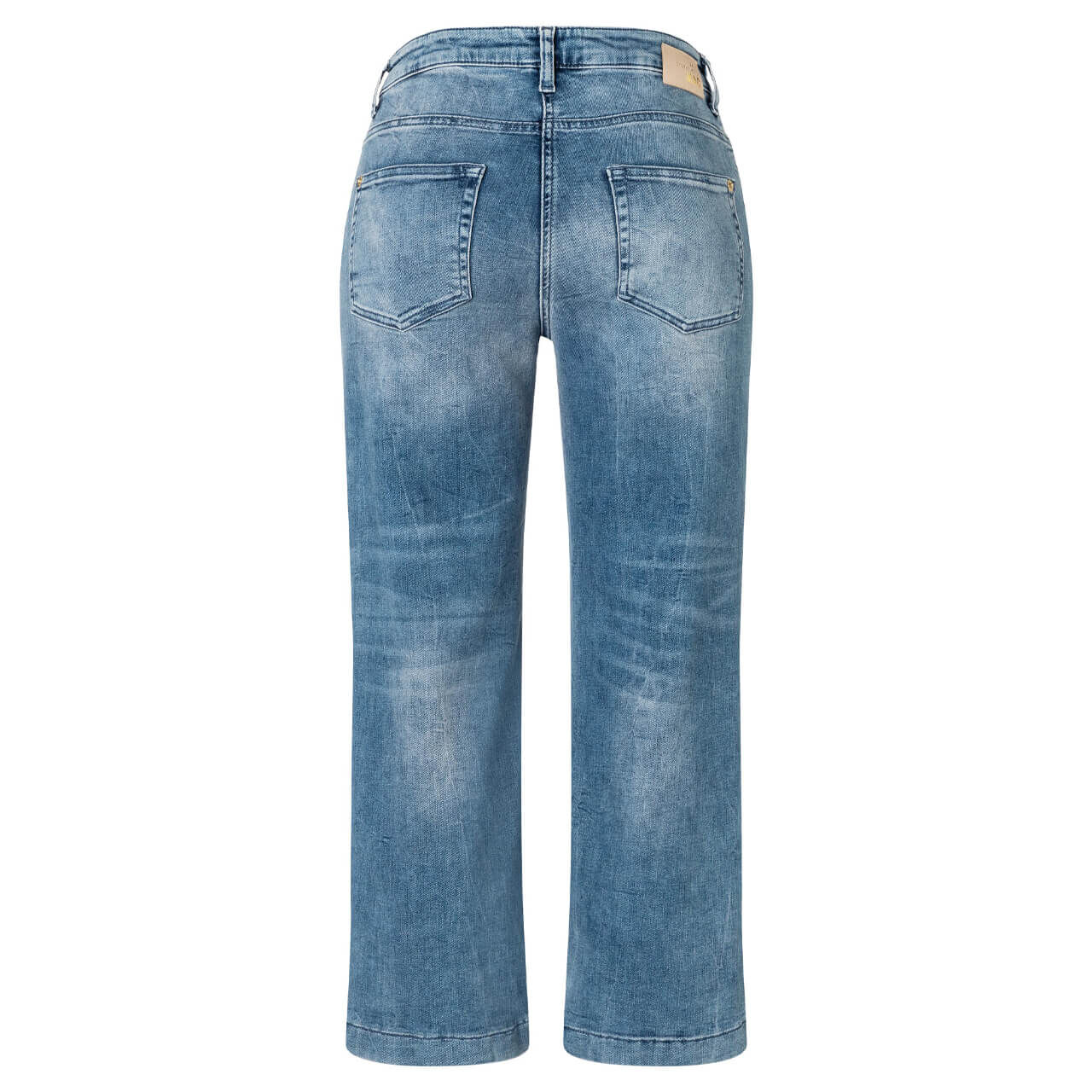 mac-jeans-damen-rich-culotte-blau-d456-ansicht-hinten MAC Jeans Rich Culotte für Damen in Hellblau verwaschen, FarbNr.: D456