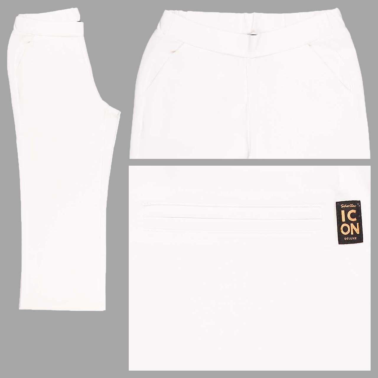 Senoritas ICON Moonshine Smash 3/4 Chinohose creme white