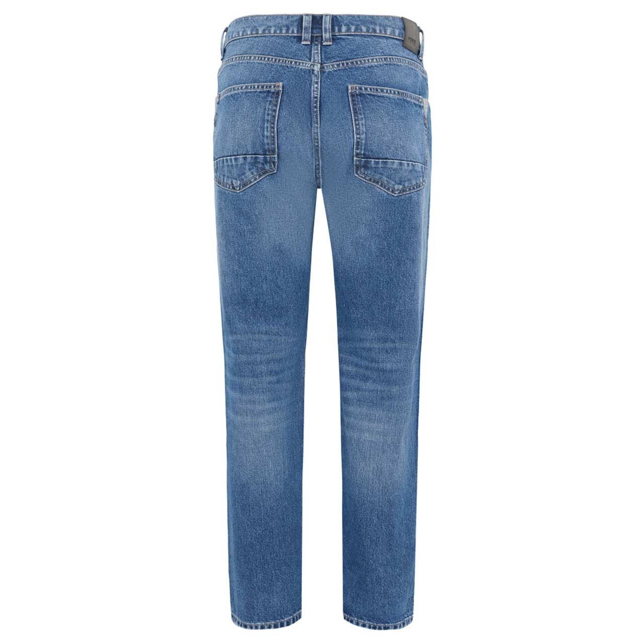 Herren Jeans Leroy in Blau verwaschen von Pioneer, Rückansicht
