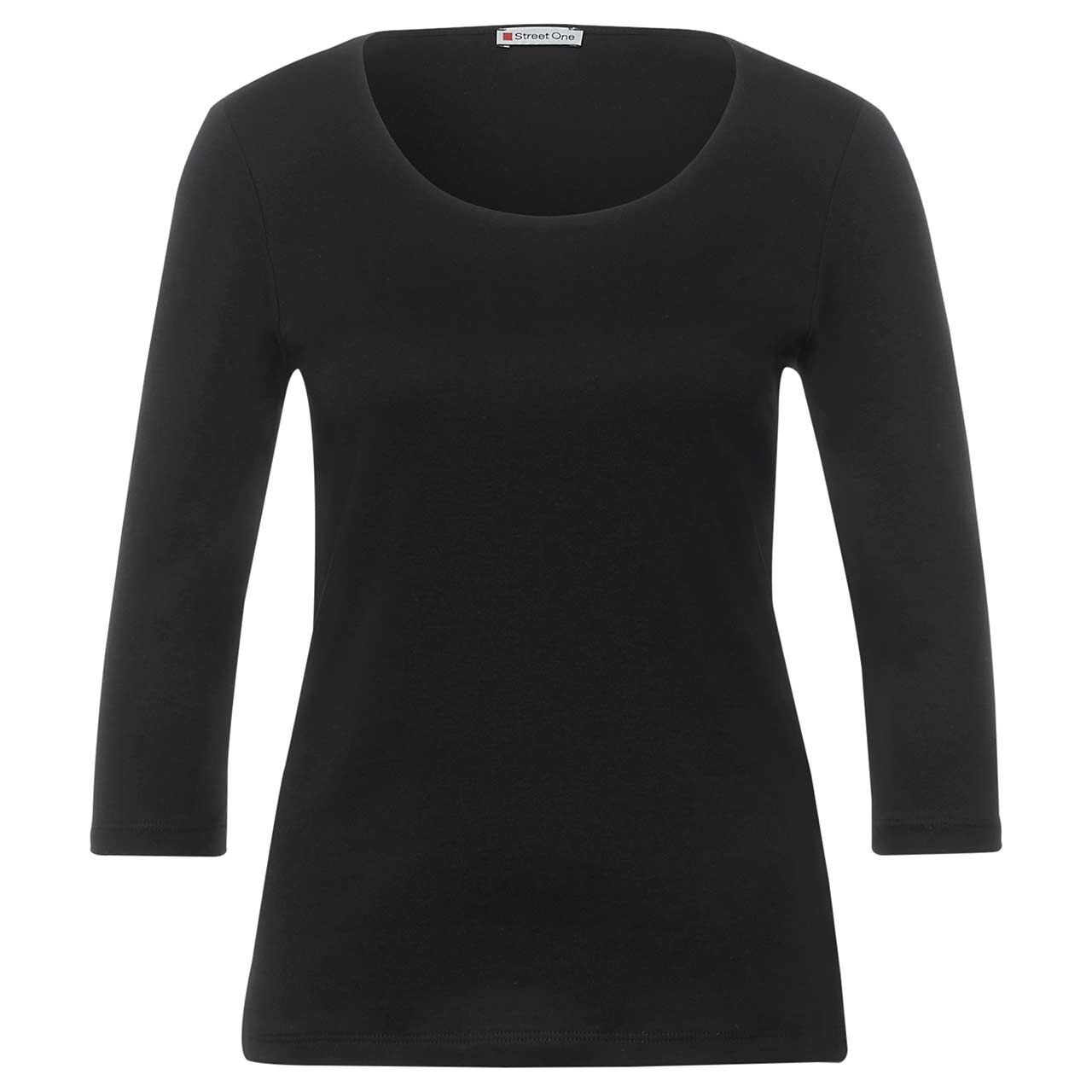 Street One Damen 3/4 Arm Shirt Pania black