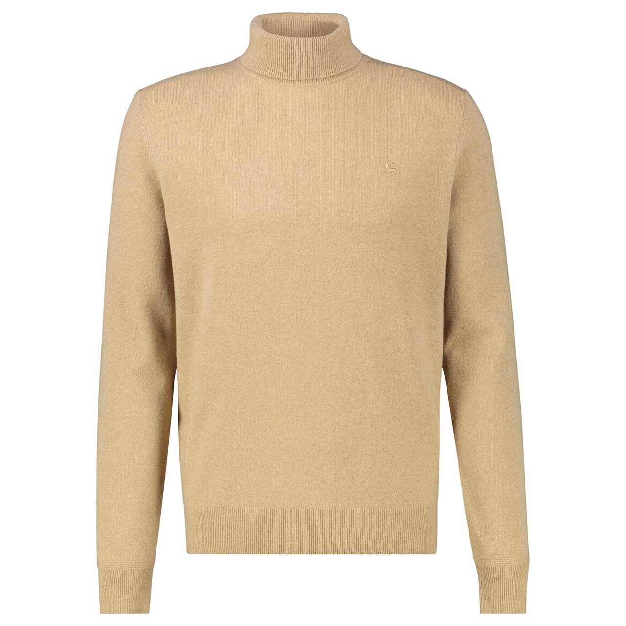 Lerros Herren Rollkragen Pullover tender beige melange cashmere