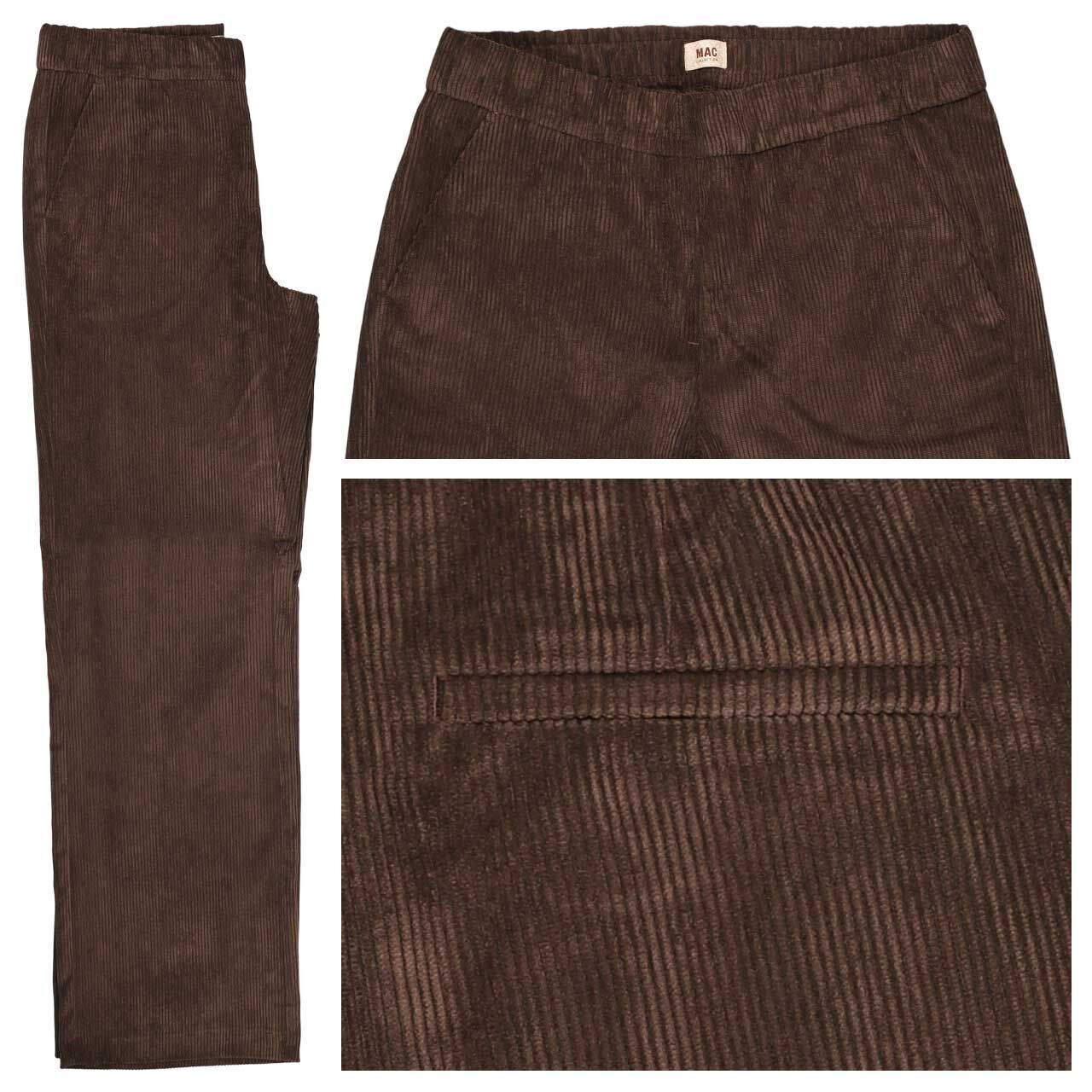 MAC Chiara Cordhose truffle brown
