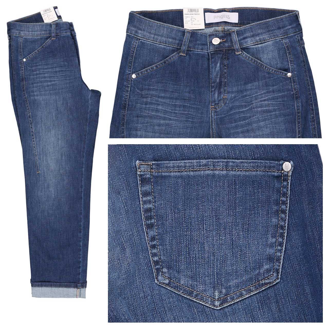 Angels Darleen Fresh 7/8 Jeans old washed used buffi