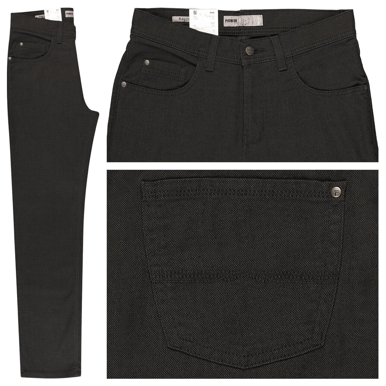 Pioneer Rando Hose asphalt grey