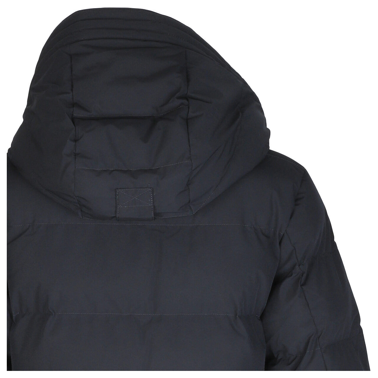 Damen Jacke Goldmine Long von Wellensteyn in Dunkelblau, detaillierte Rückansicht