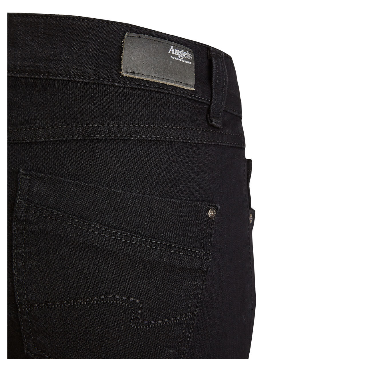 angels-jeans-dolly-black-black-detail1 Angels Jeans Dolly für Damen in Schwarz, FarbNr.: 100