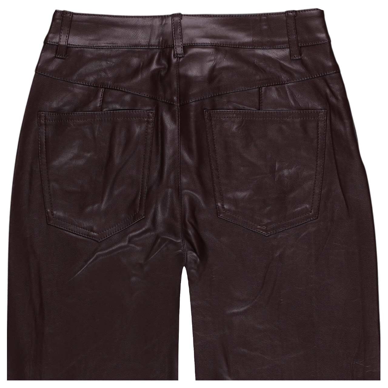 Damenhose Colette von Red Button in Lila beschichtet, detaillierte Rückansicht