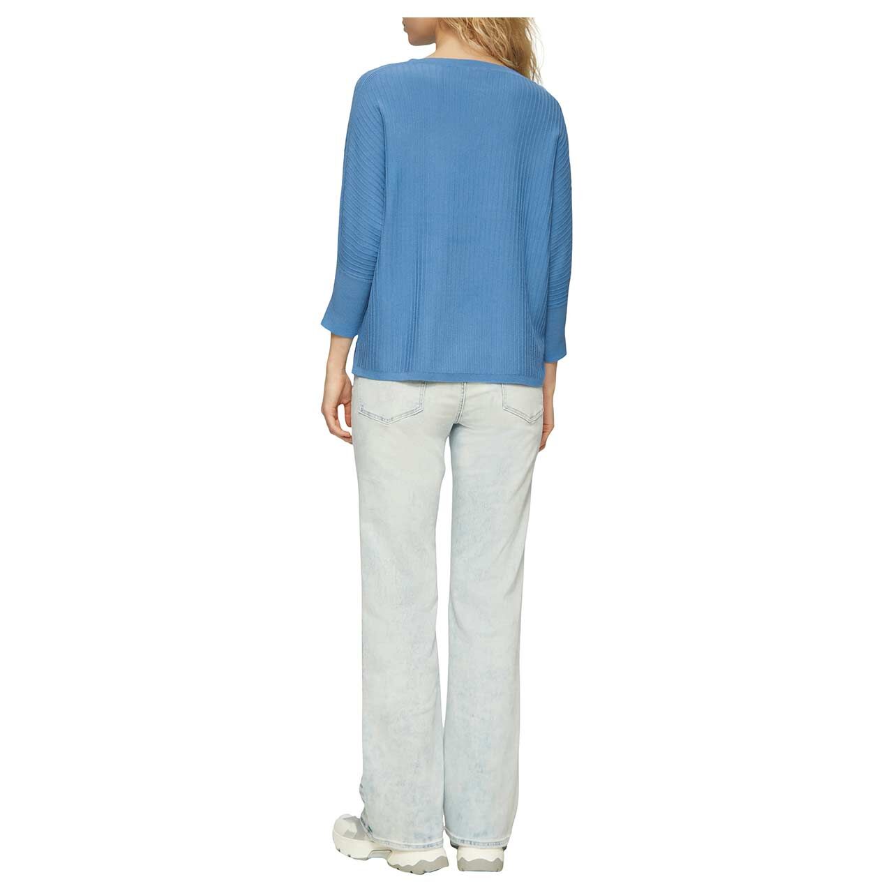 s.Oliver Damen 3/4 Arm Pullover blue
