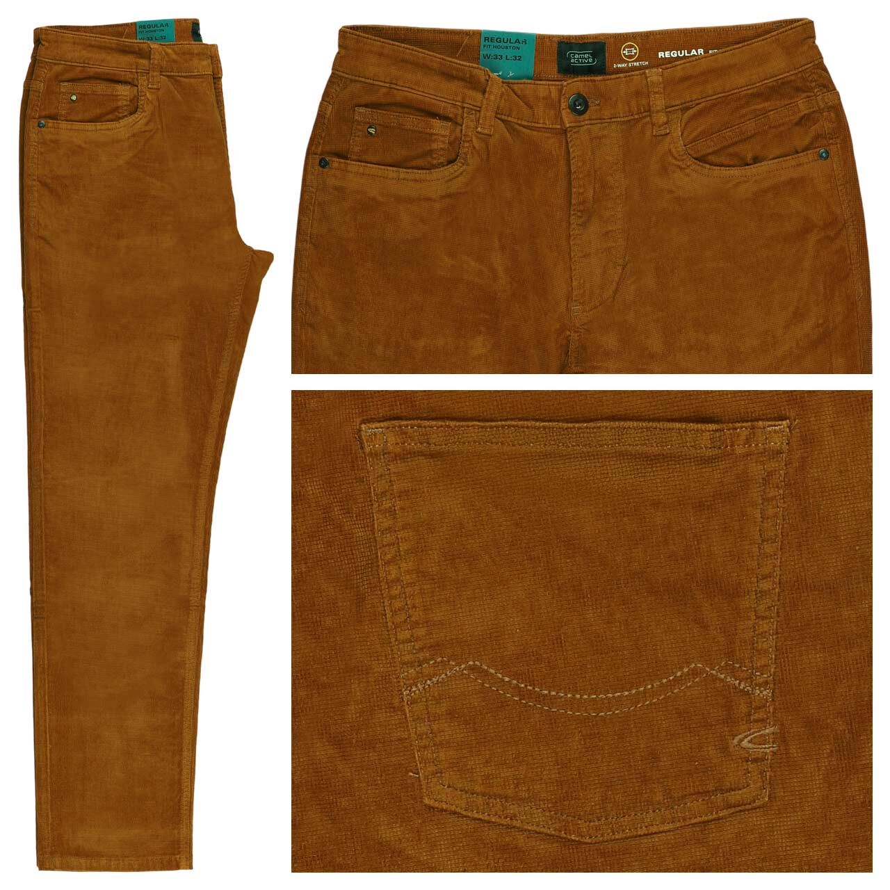 Camel active Houston Baumwollhose burned yellow