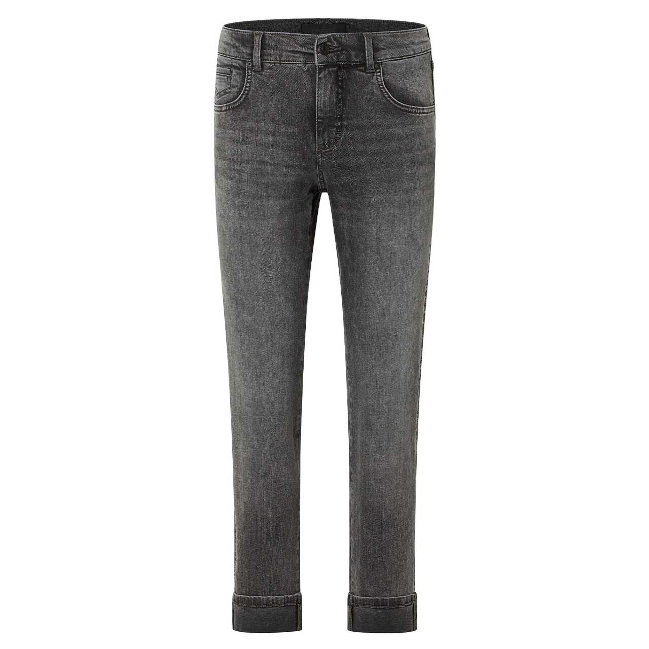 Damen Ankle Jeans Darleen Crop TU von Angels in Grau verwaschen, Vorderansicht