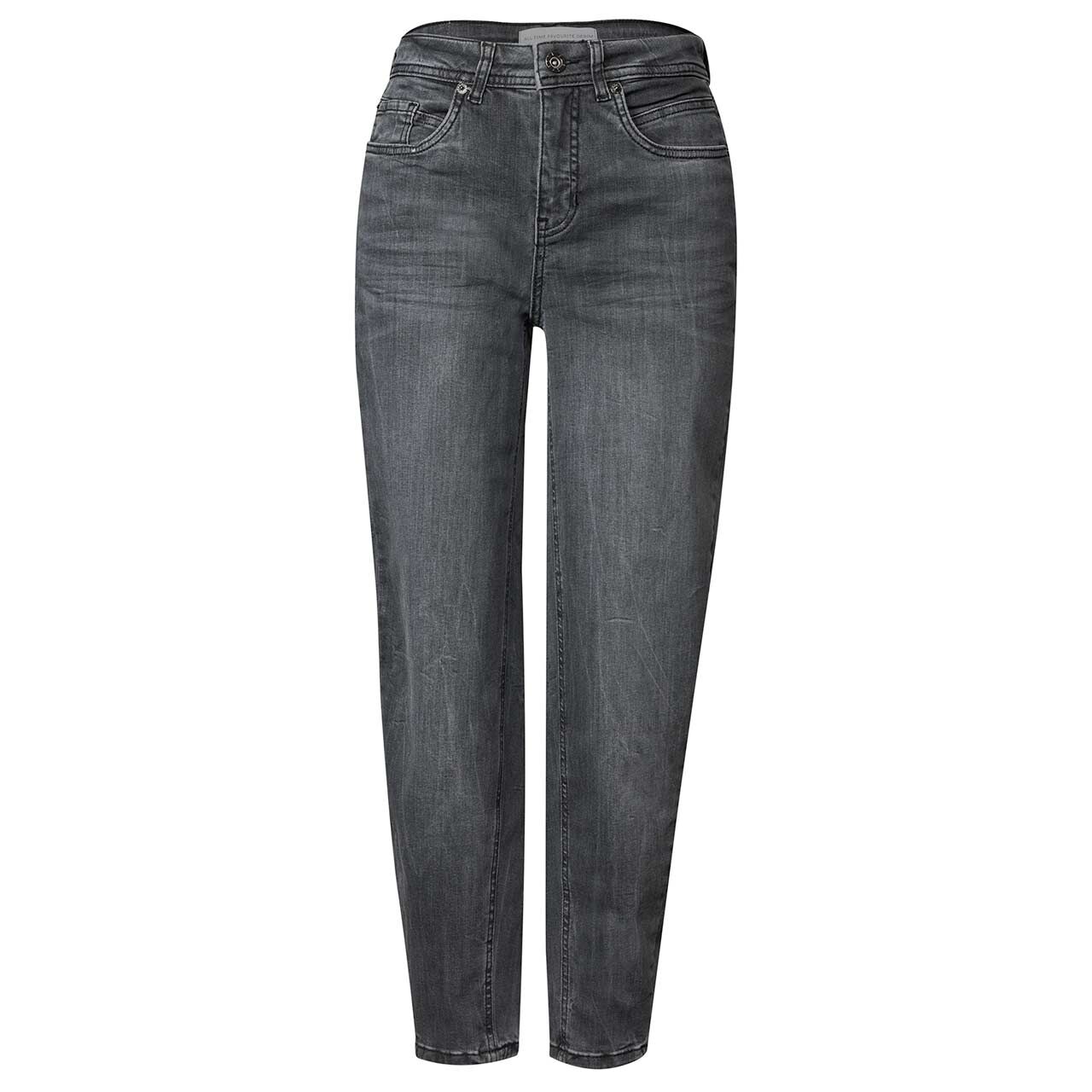 Street One Karlie Barrel Ankle Jeans steel grey washed