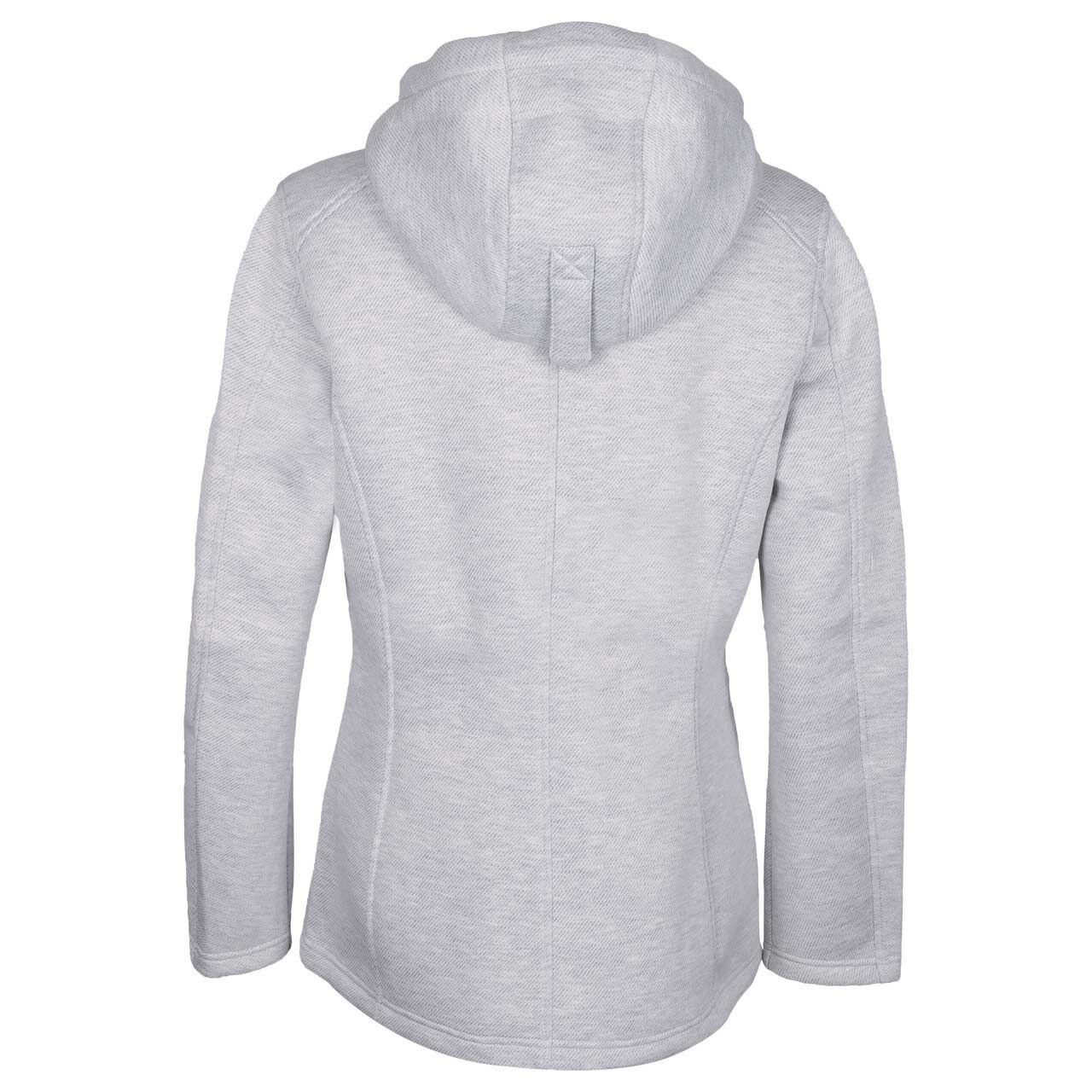 Damen Jacke Zuma Bay  von Wellensteyn in Hellgrau, Detailansicht Kapuze