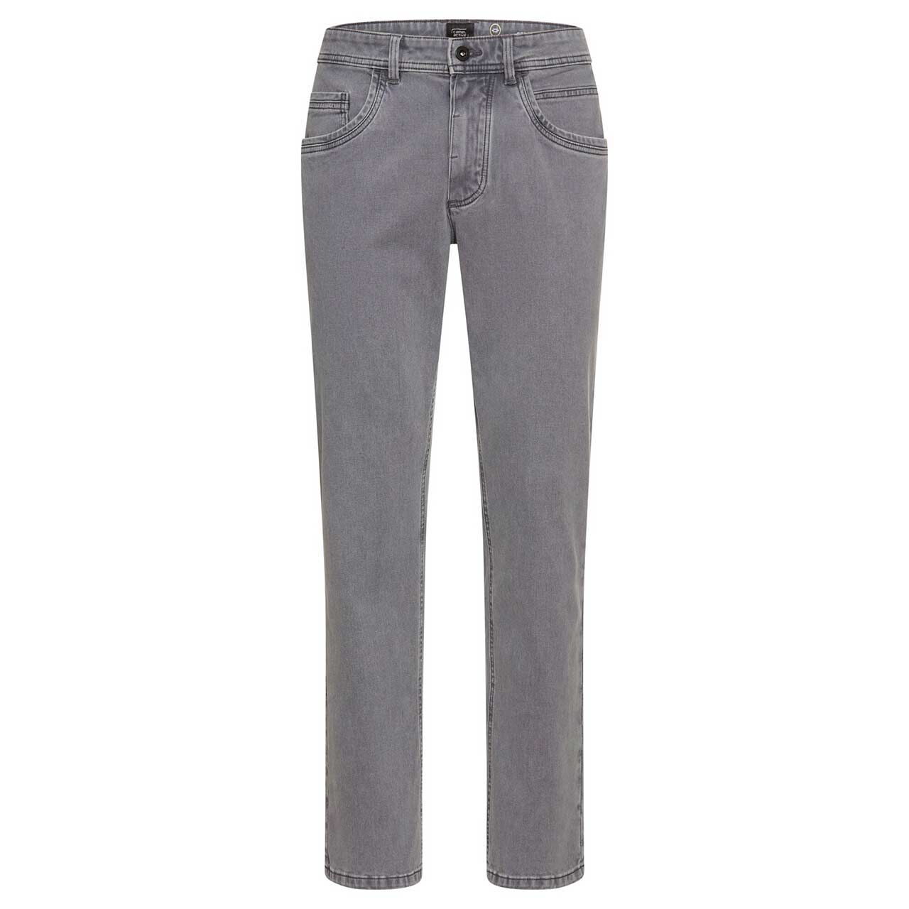 Stretch Herrenjeans Woodstock von Camel active in Grau, Vorderansicht