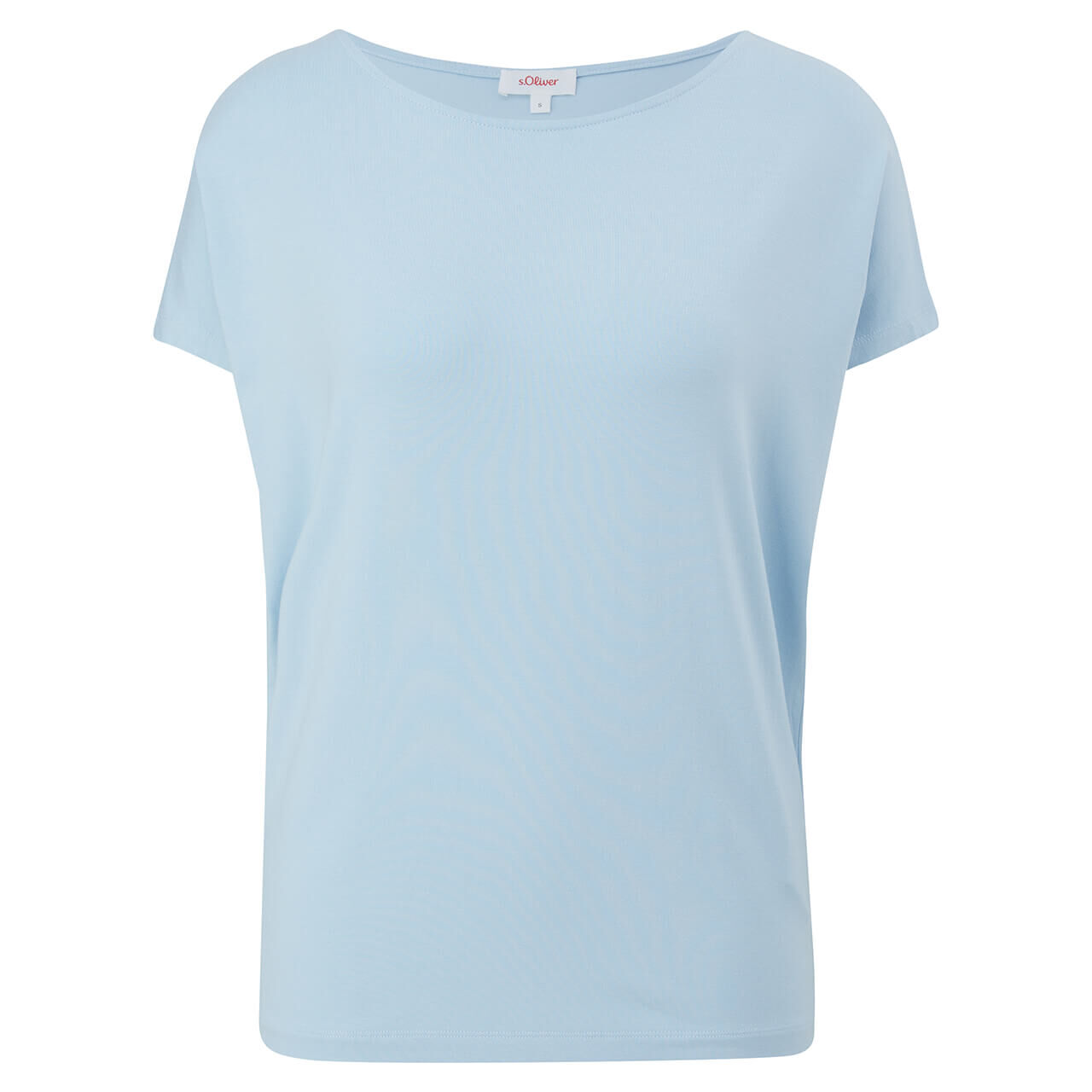 s.Oliver Damen T-Shirt light blue