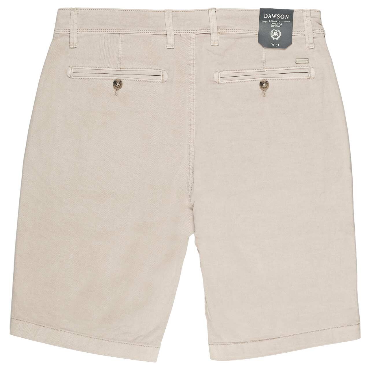 Baumwoll Bermuda Dawson von Lerros in Beige, Rückansicht