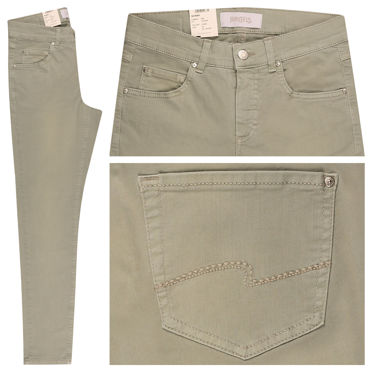 Angels Skinny Jeans jade green used Angels Skinny Jeans jade green used