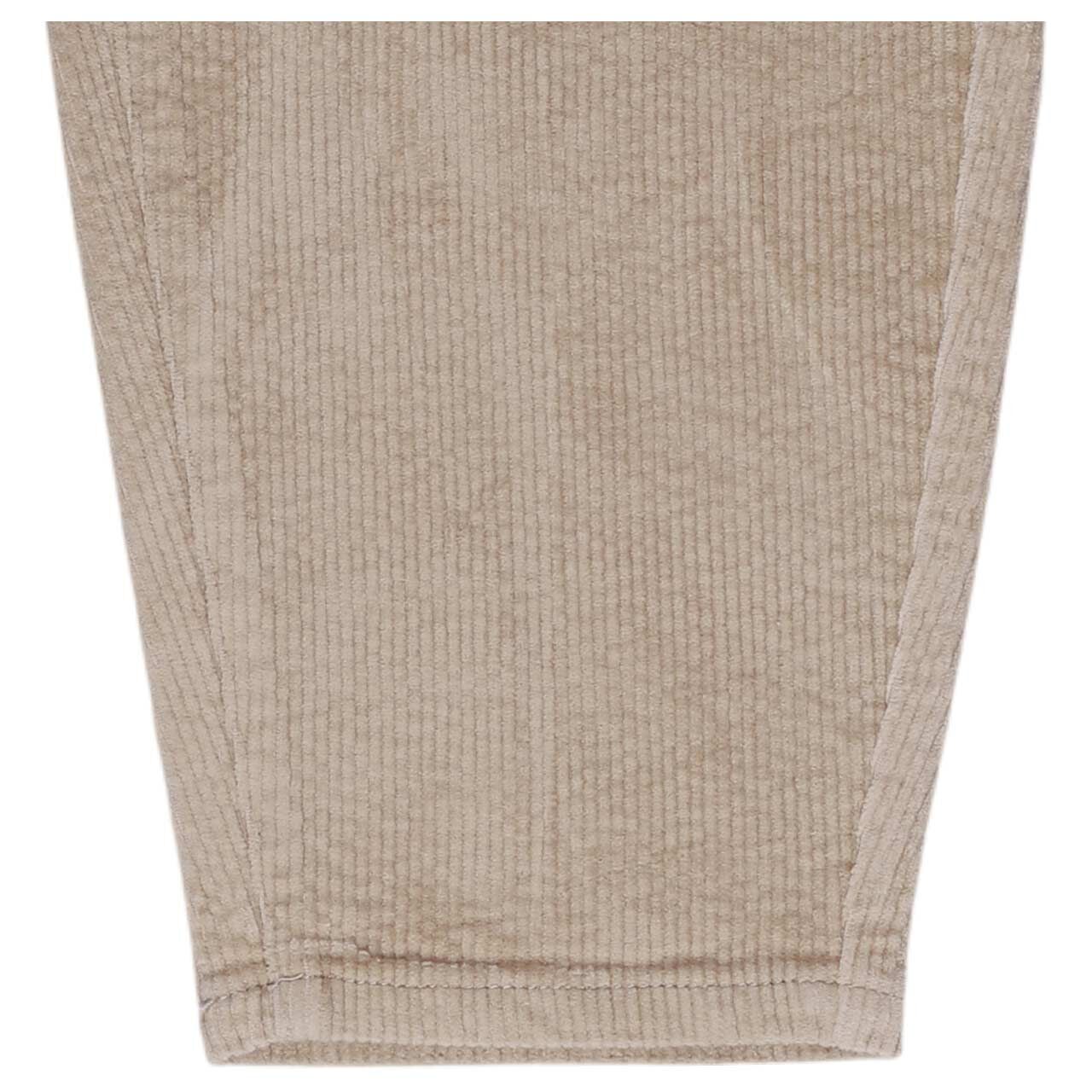 Damen 7/8 Cordhose Hurricane von Senoritas ICON in Hellbeige, Detailansicht Saum