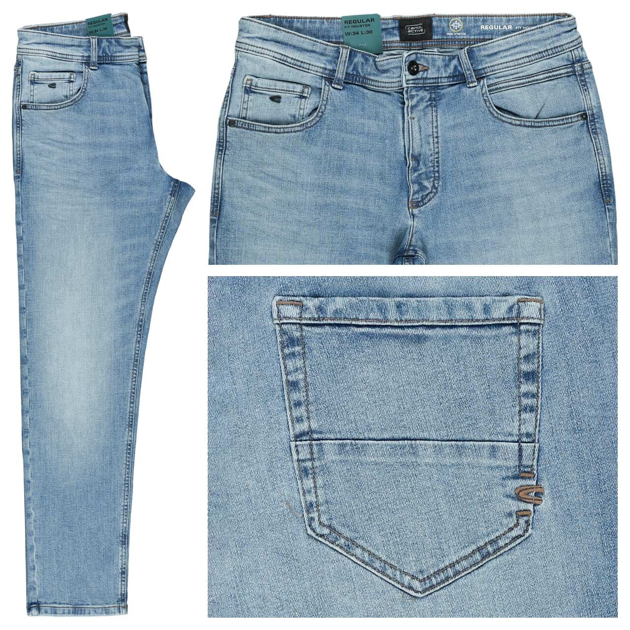 Camel active Houston fleXXX Jeans bleach blue Camel active Houston fleXXX Jeans bleach blue