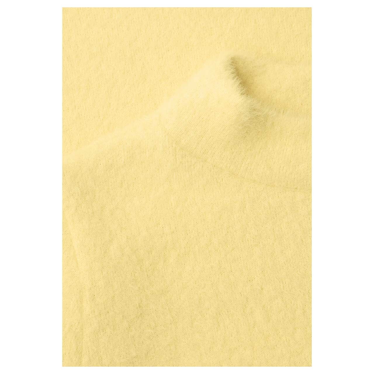 Street One Damen 3/4 Arm Pullover Modern Fluffy Turtleneck sunbeam yellow