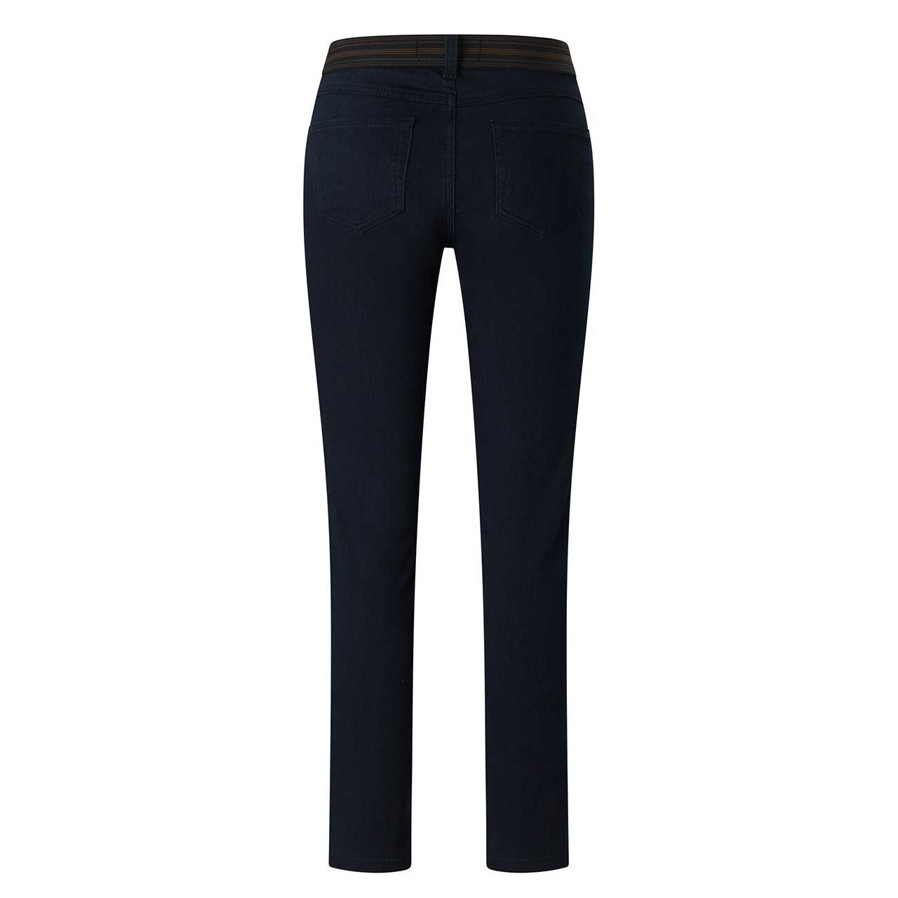 Stretch Damenjeans Skinny Sporty von Angels in Dunkelblau, Rückansicht
