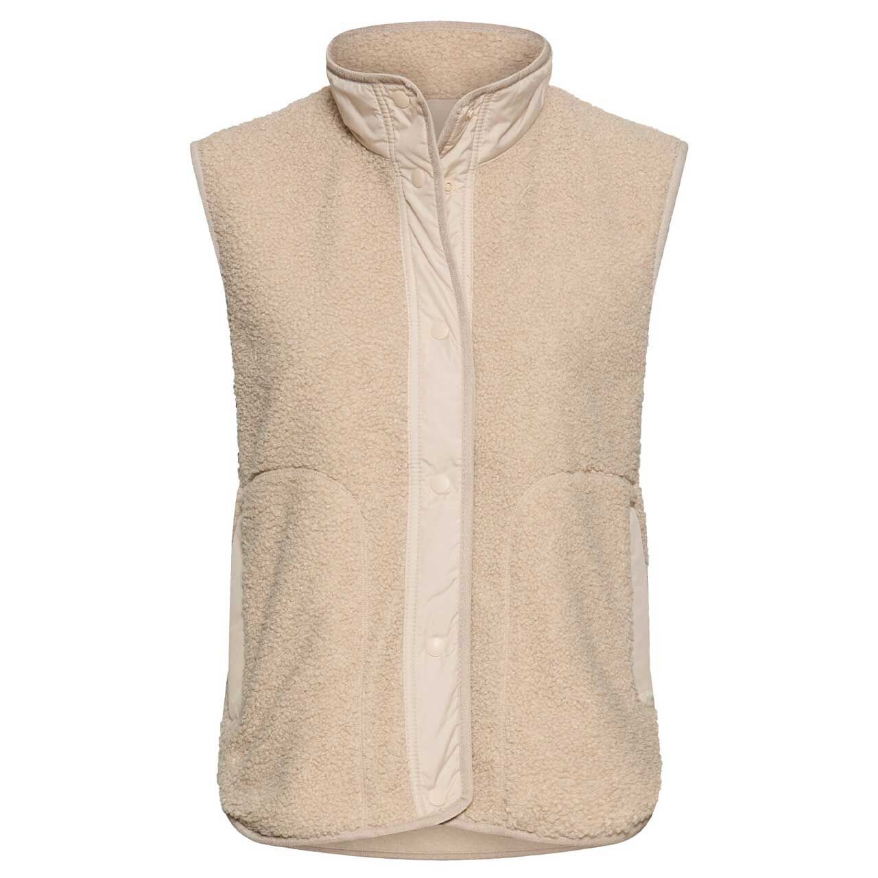 Camel active Damen Teddyweste oak