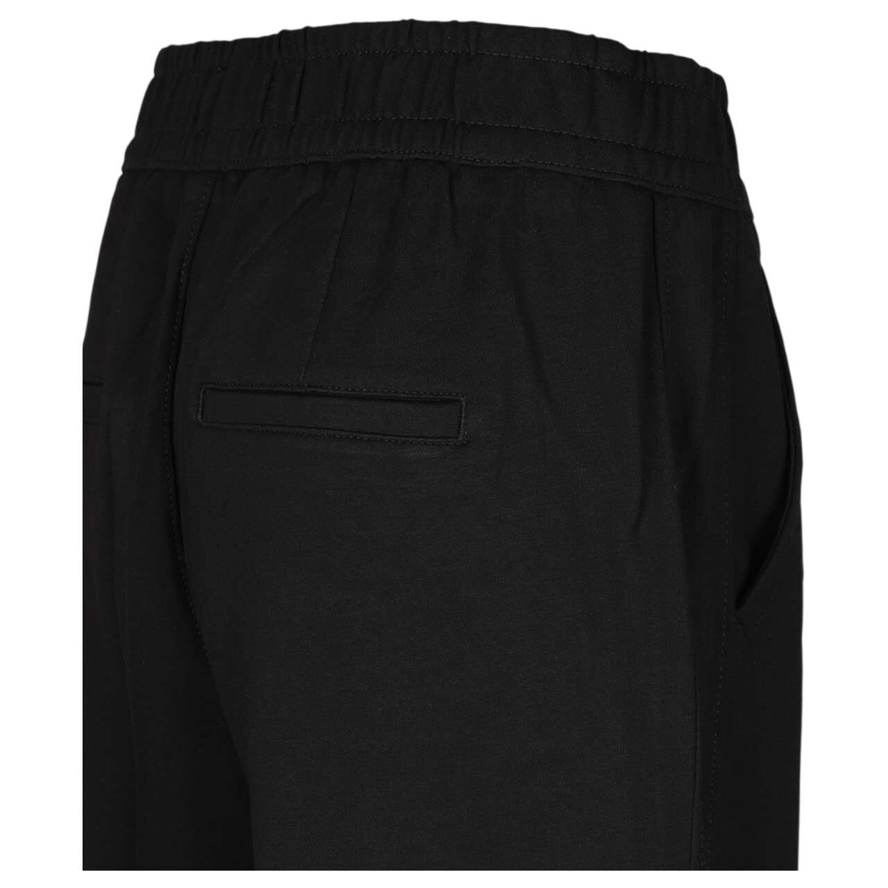 Stretch Damenhose Amalia Straight Leg von Street One in Schwarz, detaillierte Rückansicht