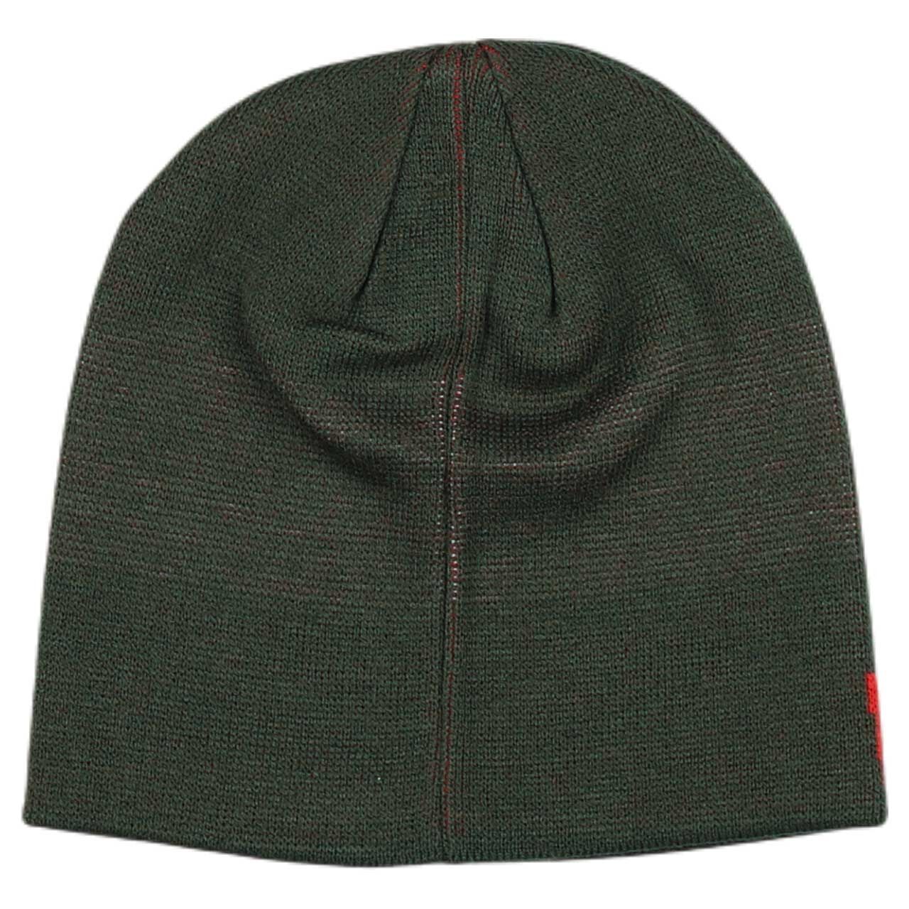 Mütze von Wellensteyn in Dunkelgrün, Rückansicht