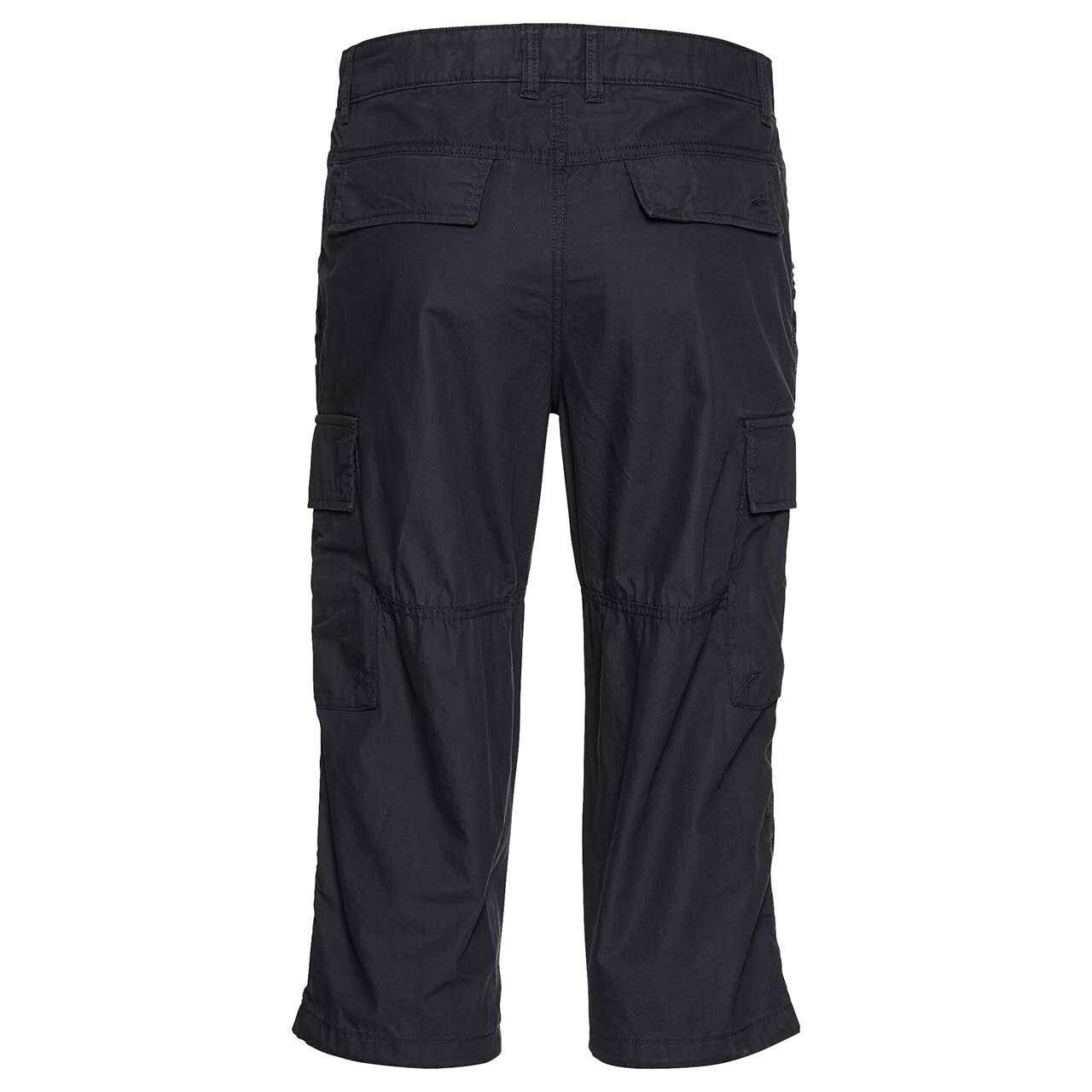 Herren 3/4 Long Cargo Baumwollhose Houston von Camel active in Dunkelblau, Rückansicht