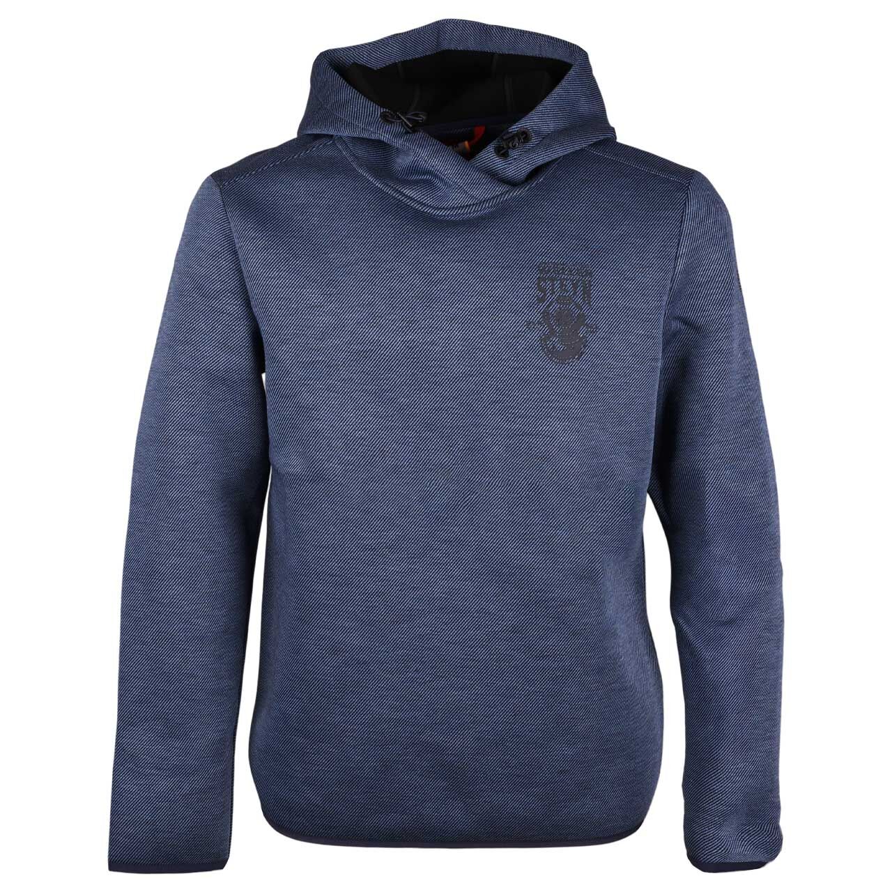 Wellensteyn Herren Hoodie Sweatshirt DynaCross Men Hood denimmelange