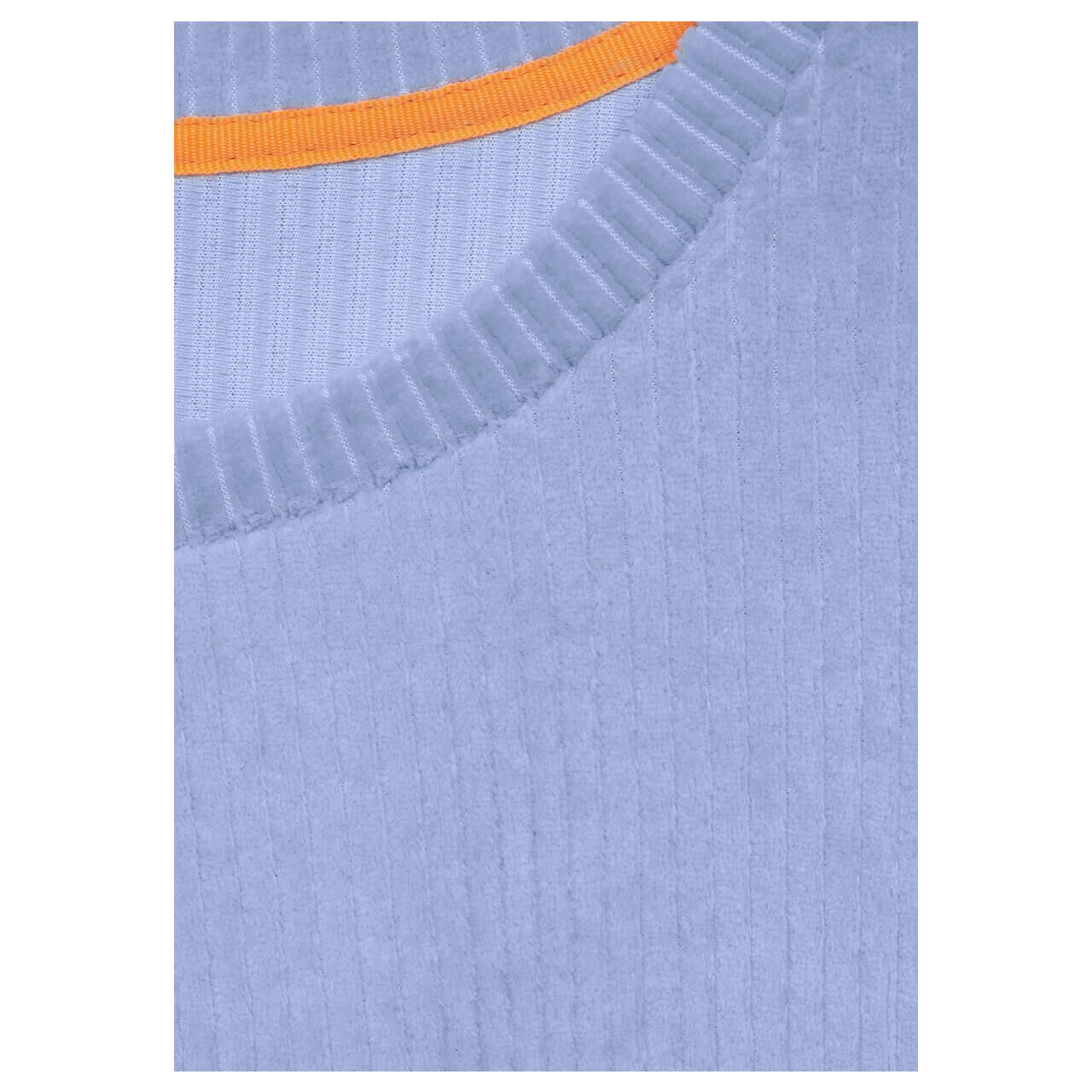 Street One Ellen 3/4 Arm Cord Shirt mid sunny blue