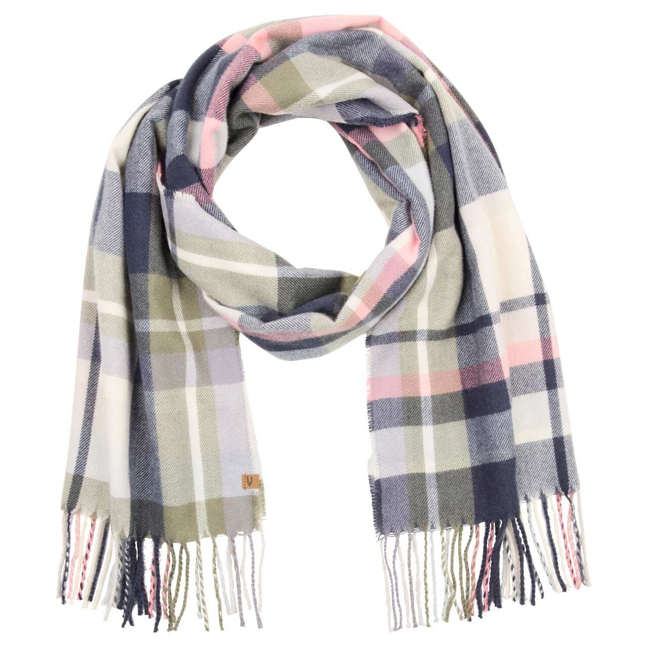 Camel active Damen Schal night blue check