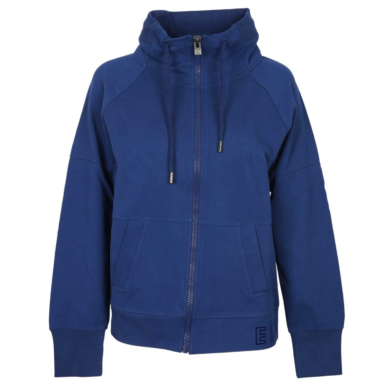 Elbsand Damen Sweatjacke Aina electric blue