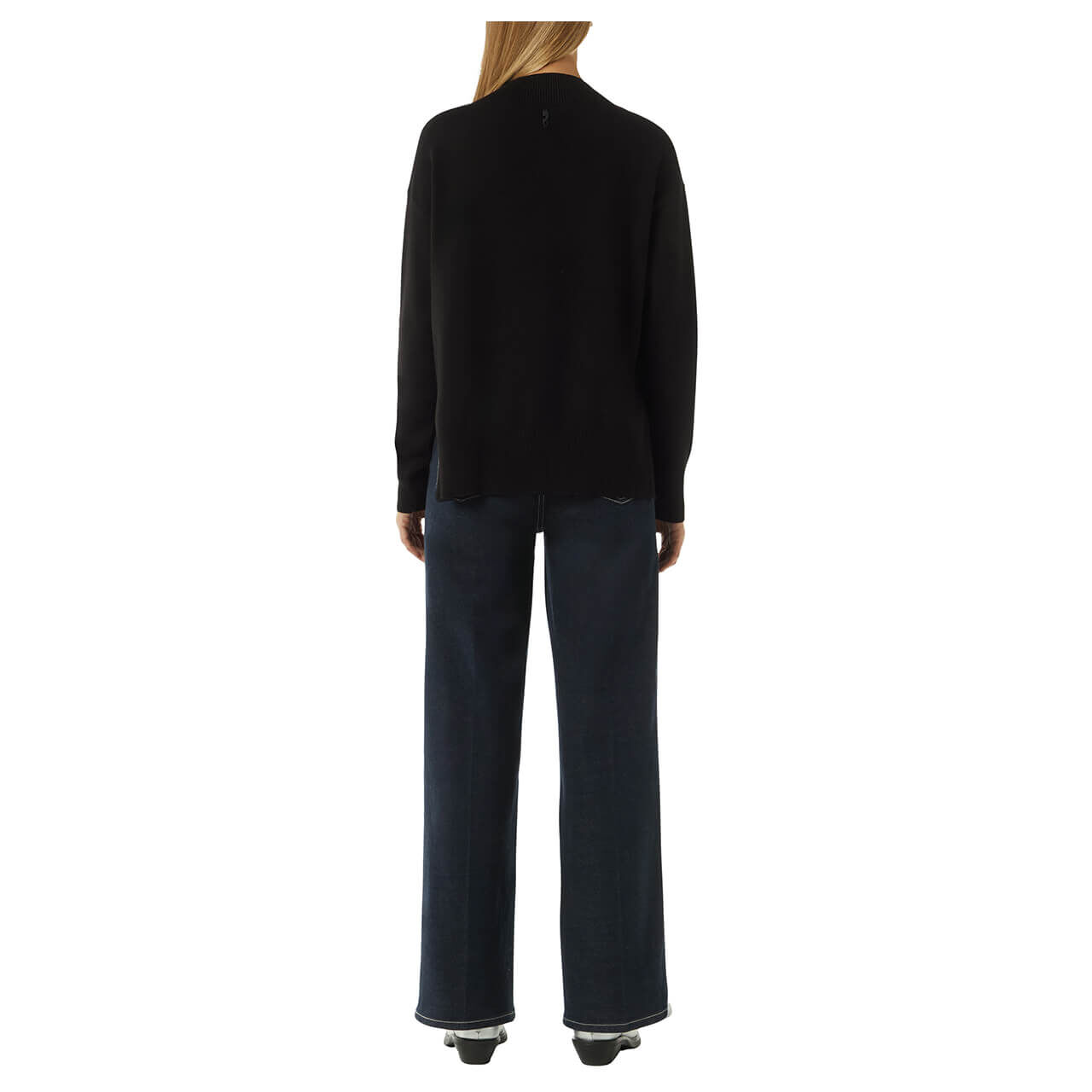 Comma Damen Pullover black
