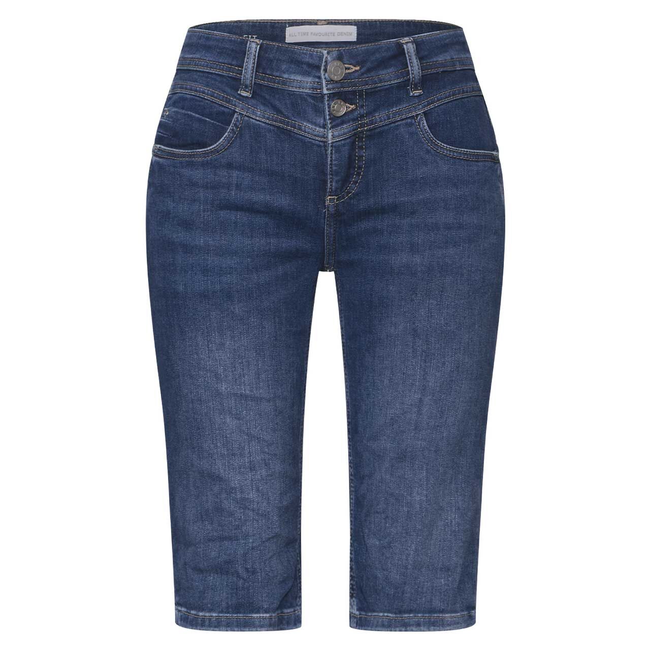 Street One Jane Jeans Bermuda medium blue random Street One Jane Jeans Bermuda medium blue random