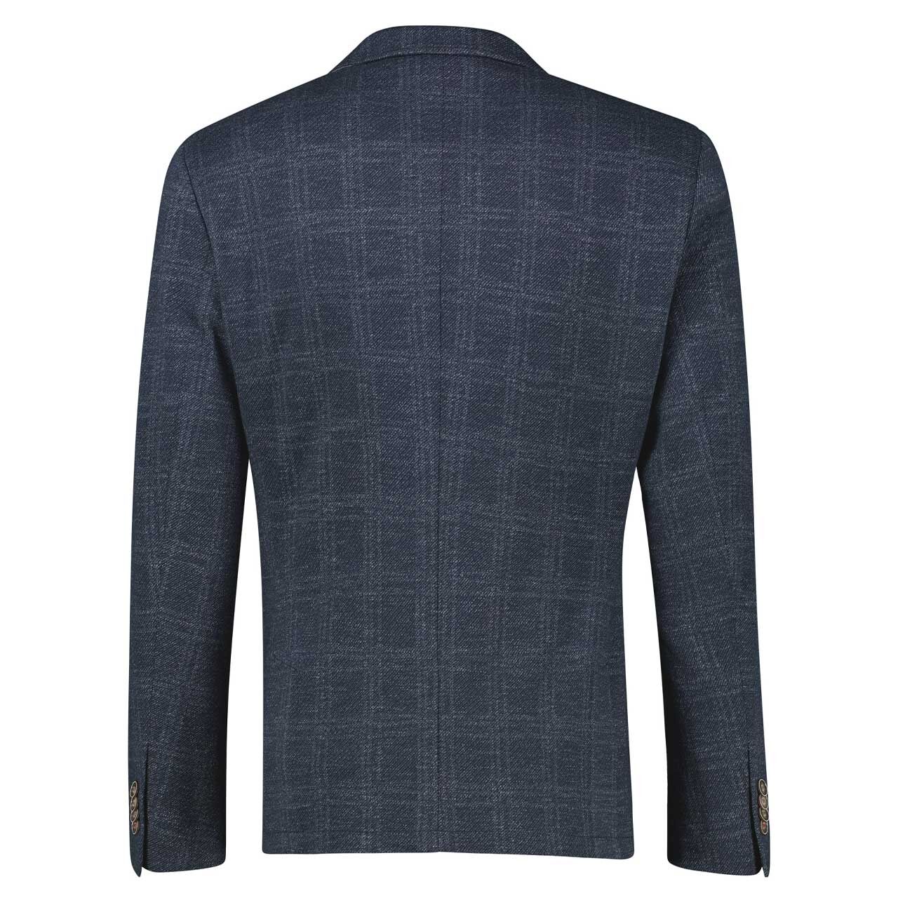 Herren Sakko von Lerros in Blau mit Print, Rückansicht