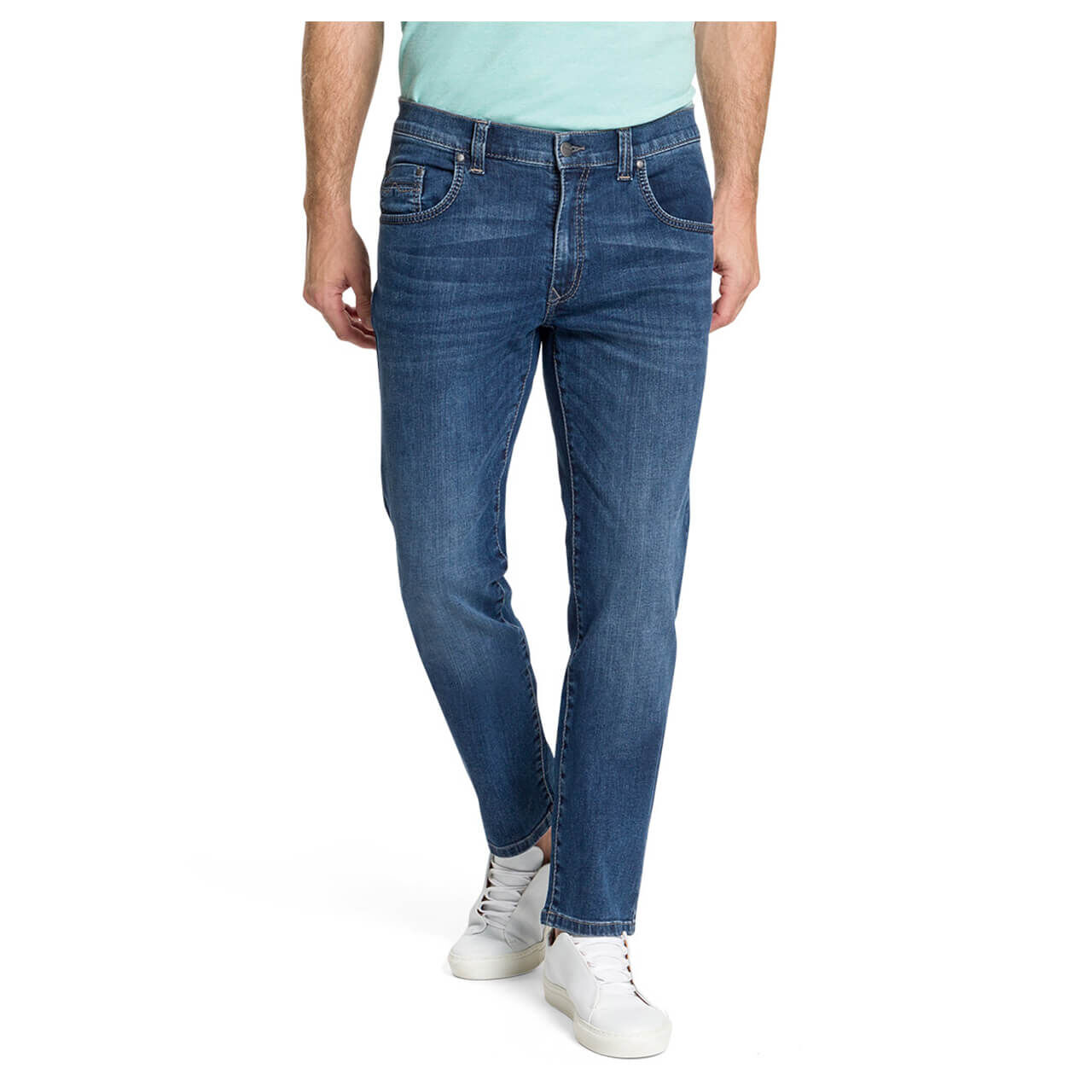 Pioneer Rando Jeans Megaflex deep used blue buffies