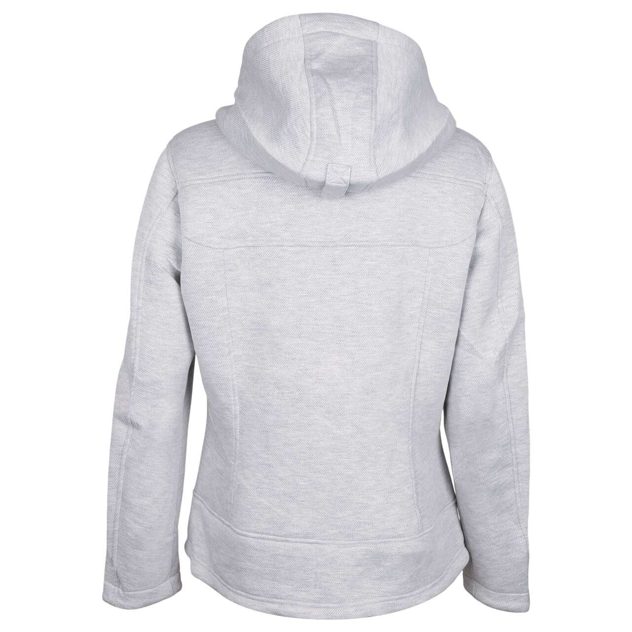 Damen Jacke Florida Lady von Wellensteyn in Hellgrau meliert, Rückansicht