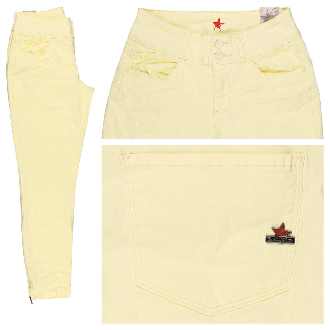 Buena Vista Tummyless V 7/8 Stretch Twill Baumwollhose pastel yellow Buena Vista Tummyless V 7/8 Stretch Twill Baumwollhose pastel yellow